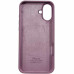 Накладка (з мікрофіброю) Silk Full Protective для iPhone 16 Plus- ліловий