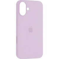 Накладка (з мікрофіброю) Silk Full Protective для iPhone 16 Plus- лавандовий