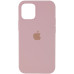 Накладка (з мікрофіброю) Silk Full Protective для iPhone 14 Pro- рожевий пісок