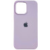 Накладка (з мікрофіброю) Silk Full Protective для iPhone 14 Pro Max- лавандовий