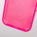 Накладка (з мікрофіброю) Silk Full Protective для iPhone 13 Pro Max- яскраво-рожевий