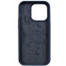 Накладка (з мікрофіброю) Silk Full Protective для iPhone 12 Pro Max- чорничний