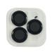Скло захисне Metal Classic на камеру для iPhone 16 Pro Max / 16 Pro- чорний
