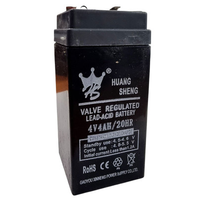 Акумулятор 4V / 4Ah для фонаря (47*47*100mm)