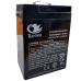 Акумулятор 6V / 5Ah (70*45*100mm)  для ваг