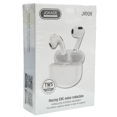 Bluetooth навушники Jokade JI005 TIANMEI- білий Bluetooth навушники Jokade JI005 TIANMEI- білий