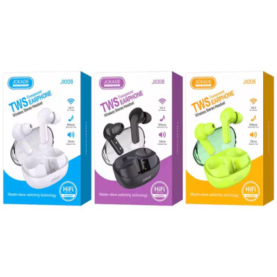 Bluetooth навушники Jokade JI008 YAYAO- білий Bluetooth навушники Jokade JI008 YAYAO- білий