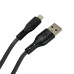 USB кабель Jokade JA035 JINKE series Sillicone (5A/1m) Lightning- чорний