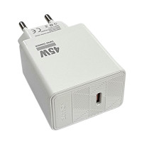 Мережевий зарядний пристрій Jokade JB091 KANGNA PD45W (USB-C)- білий