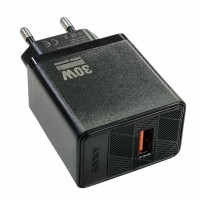 Мережевий зарядний пристрій Jokade JB093 JIAYI 30W Multi-protocol Charger (1USB-A)- чорний Мережевий зарядний пристрій Jokade JB093 JIAYI 30W Multi-protocol Charger (1USB-A)- чорний