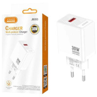 Мережевий зарядний пристрій Jokade JB093 JIAYI 30W Multi-protocol Charger (1USB-A)- білий Мережевий зарядний пристрій Jokade JB093 JIAYI 30W Multi-protocol Charger (1USB-A)- білий