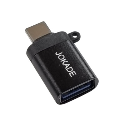 OTG USB на Type-C Jokade JC019 HUIKE- чорний OTG USB на Type-C Jokade JC019 HUIKE- чорний