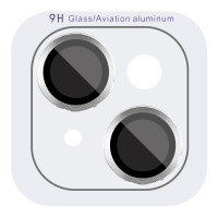 Скло захисне Metal Classic на камеру для iPhone 14 Plus / 14- срібло Скло захисне Metal Classic на камеру для iPhone 14 Plus / 14- срібло