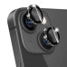 Скло захисне Metal Classic на камеру для iPhone 14 Plus / 14- чорний Скло захисне Metal Classic на камеру для iPhone 14 Plus / 14- чорний