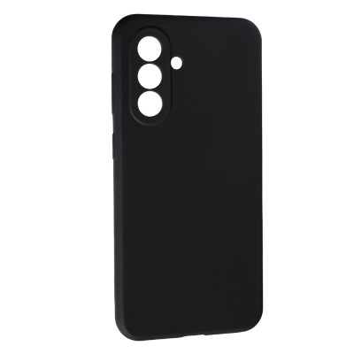 Накладка (з мікрофіброю) Soft Silk для Samsung A35- чорний