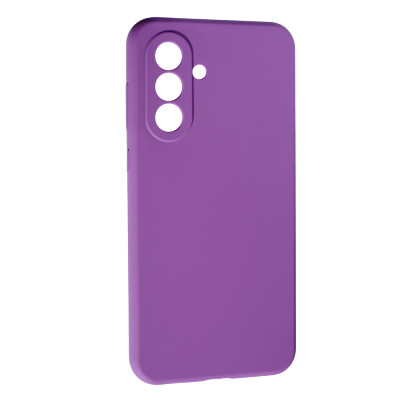 Накладка (з мікрофіброю) Soft Silk для Samsung A36 5G- фіолетовий