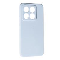 Накладка (з мікрофіброю) Soft Silk для Xiaomi 14T- блакитний