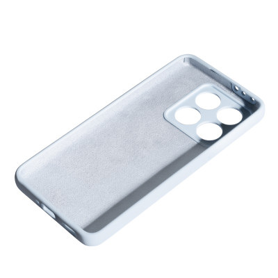 Накладка (з мікрофіброю) Soft Silk для Xiaomi 14T- блакитний