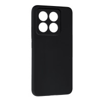 Накладка (з мікрофіброю) Soft Silk для Xiaomi 14T Pro- чорний