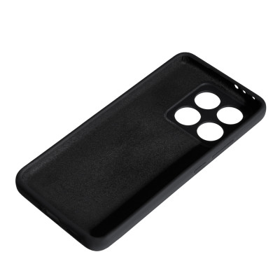 Накладка (з мікрофіброю) Soft Silk для Xiaomi 14T Pro- чорний