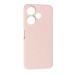 Накладка (з мікрофіброю) Soft Silk для Xiaomi Redmi 13 4G / Poco M6 4G- рожевий пісок