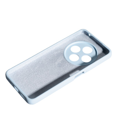 Накладка (з мікрофіброю) Soft Silk для Xiaomi Redmi 14C / Redmi A4 / Poco C75- блакитний