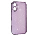 Накладка Clear Shine для iPhone 16- фіолетовий