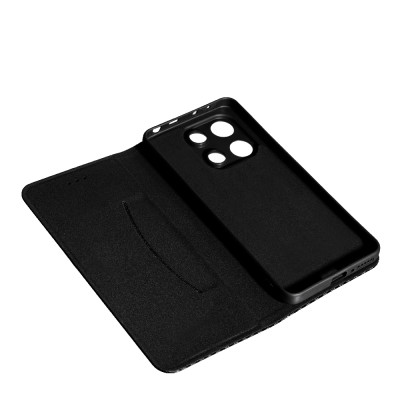 Чохол-книжка FLIP COVER Carbon для Xiaomi Redmi Note 13 4G- чорний Чохол-книжка FLIP COVER Carbon для Xiaomi Redmi Note 13 4G- чорний