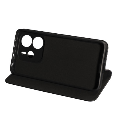 Чохол-книжка FLIP COVER Carbon для Xiaomi Redmi Note 14 4G (UA/Europe)- чорний Чохол-книжка FLIP COVER Carbon для Xiaomi Redmi Note 14 4G (UA/Europe)- чорний