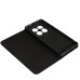 Чохол-книжка FLIP COVER Carbon для Xiaomi Redmi Note 14 Pro 4G- чорний