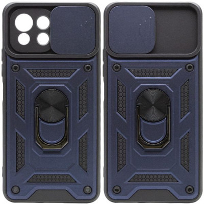 Протиударний чохол Camshield Serge Ring для Xiaomi Mi 11 Lite- синій Протиударний чохол Camshield Serge Ring для Xiaomi Mi 11 Lite- синій