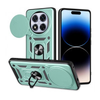 Протиударний чохол Camshield Serge Ring для Xiaomi Redmi Note 14 Pro 4G- зелений