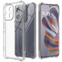 Накладка GETMAN посилені кути для Motorola Moto G15 / Moto G15 Power / Moto G17 / Moto G17 Power- прозорий