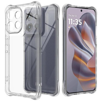 Накладка GETMAN посилені кути для Motorola Moto G75 5G- прозорий Накладка GETMAN посилені кути для Motorola Moto G75 5G- прозорий