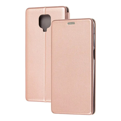 Чохол-книжка 360 для Xiaomi Redmi Note 9 Pro / Note 9s- рожеве золото Чохол-книжка 360 для Xiaomi Redmi Note 9 Pro / Note 9s- рожеве золото