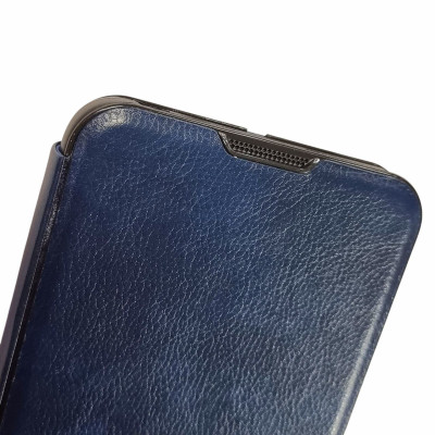 Чохол-книжка Belora шкіряний для Xiaomi Redmi 9A- темно-синій