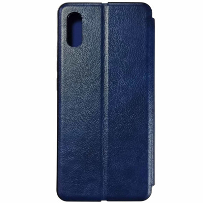 Чохол-книжка Belora шкіряний для Xiaomi Redmi 9A- темно-синій