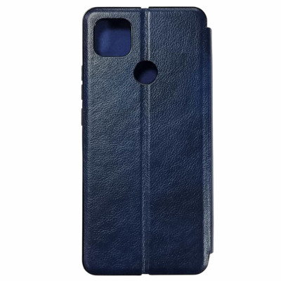 Чохол-книжка Belora шкіряний для Xiaomi Redmi 9C / Redmi 10A- темно-синій