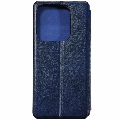 Чохол-книжка Belora шкіряний для Xiaomi Redmi Note 14 4G (UA/Europe)- темно-синій Чохол-книжка Belora шкіряний для Xiaomi Redmi Note 14 4G (UA/Europe)- темно-синій