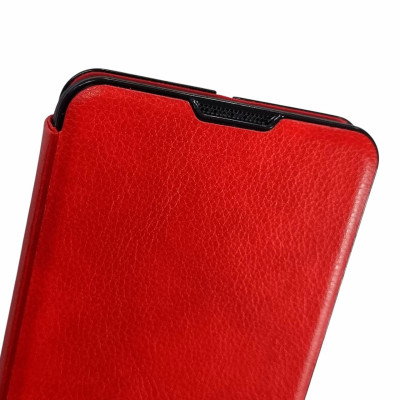 Чохол-книжка Belora шкіряний для Xiaomi Redmi Note 14 4G (UA/Europe)- червоний Чохол-книжка Belora шкіряний для Xiaomi Redmi Note 14 4G (UA/Europe)- червоний