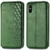 Чохол-книжка GETMAN Cubic для Xiaomi Redmi 9A- зелений
