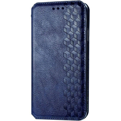 Чохол-книжка GETMAN Cubic для Xiaomi Redmi Note 9s / Note 9 Pro / Note 9 Pro Max- синій Чохол-книжка GETMAN Cubic для Xiaomi Redmi Note 9s / Note 9 Pro / Note 9 Pro Max- синій