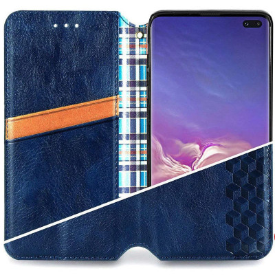 Чохол-книжка GETMAN Cubic для Xiaomi Redmi Note 9s / Note 9 Pro / Note 9 Pro Max- синій Чохол-книжка GETMAN Cubic для Xiaomi Redmi Note 9s / Note 9 Pro / Note 9 Pro Max- синій