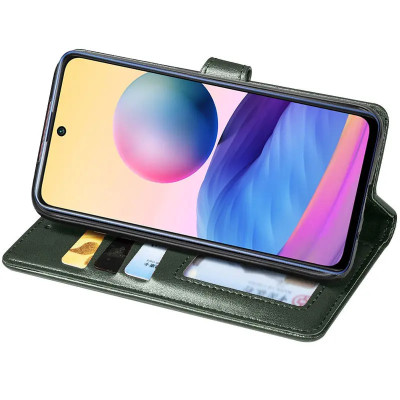 Чохол-книжка GETMAN Gallant шкіряний для Xiaomi Redmi A5 (UA/Europe)- зелений Чохол-книжка GETMAN Gallant шкіряний для Xiaomi Redmi A5 (UA/Europe)- зелений