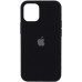 Накладка (з мікрофіброю) Silk Full Protective для iPhone 12 Mini- чорний