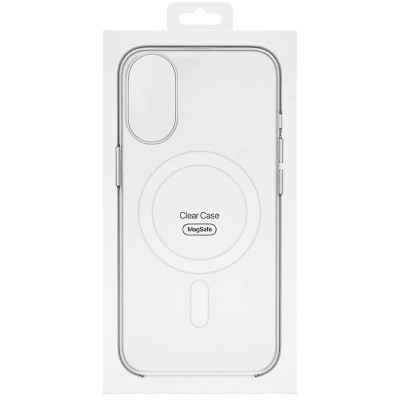 Накладка Clear Case with Magnetic and Animation для iPhone 16- прозорий
