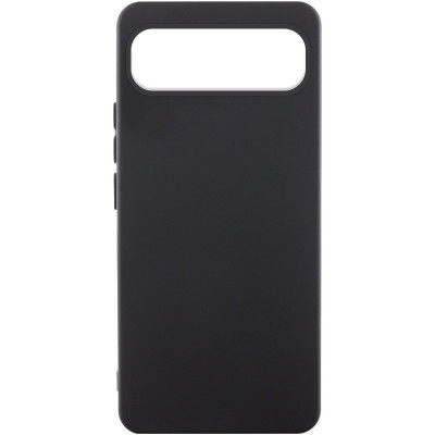 Накладка (з мікрофіброю) Silicone Cover Lakshmi для Google Pixel 9 / 9 Pro- чорний