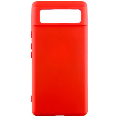 Накладка (з мікрофіброю) Silicone Cover Lakshmi для Google Pixel 9 / 9 Pro- червоний