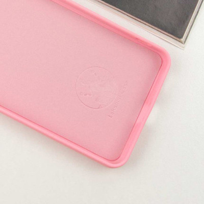Накладка (з мікрофіброю) Silicone Cover Lakshmi Full Camera для Xiaomi 14 Ultra- рожевий