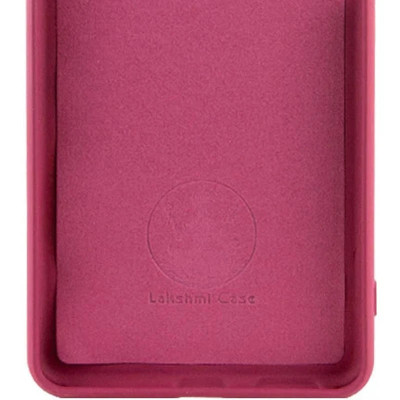 Накладка (з мікрофіброю) Silicone Cover Lakshmi Full Camera для Xiaomi Poco X3 / Poco X3 Pro- марсала